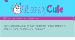 Desktop Screenshot of nerdycute.com